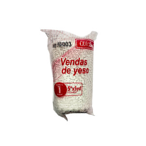 VENDAS YESO BLANCA  ALFASAFE BOLSA 5X5 YARDAS